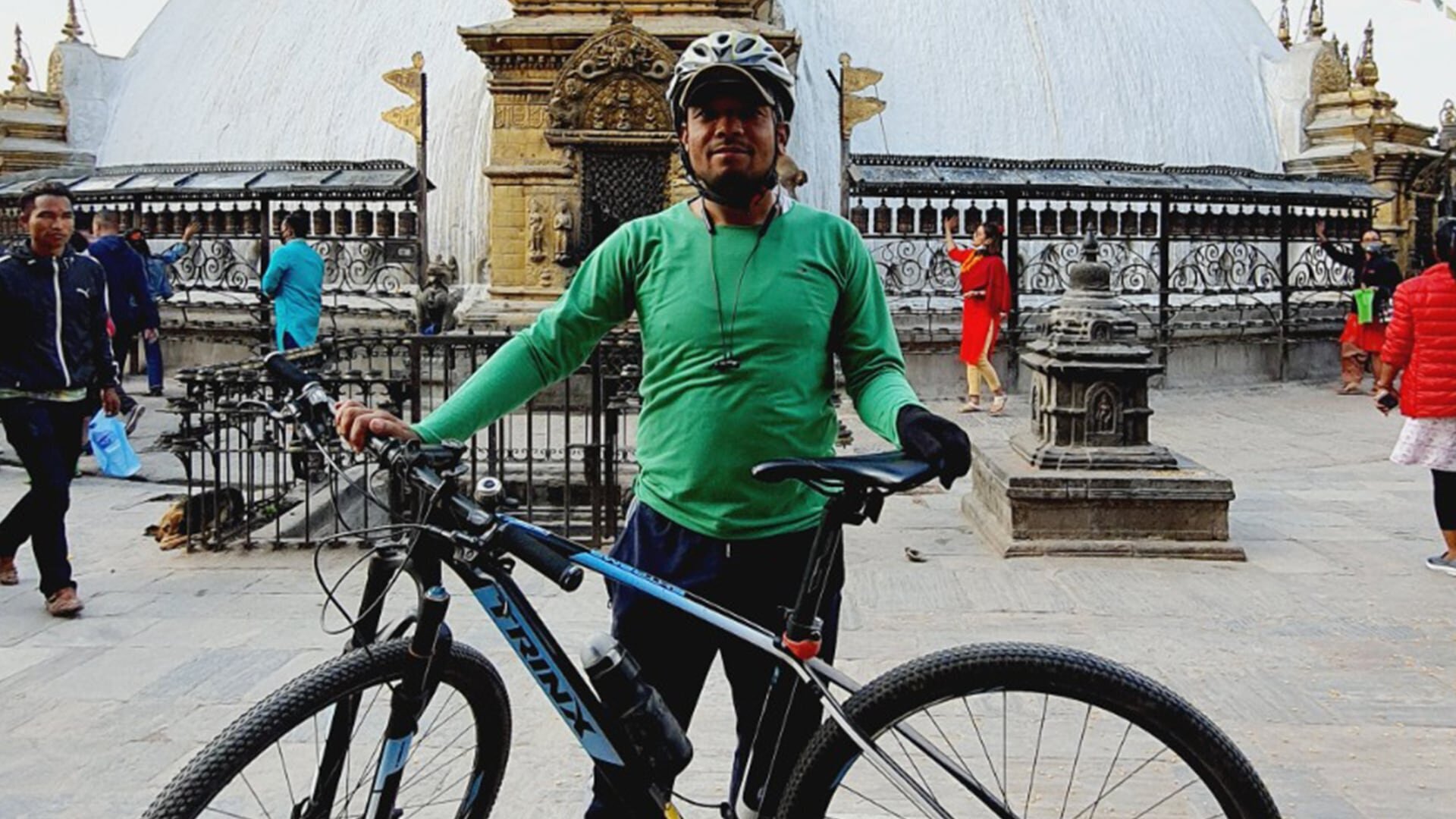 Exploring the City as cyclist with Bal Kumar Shrestha