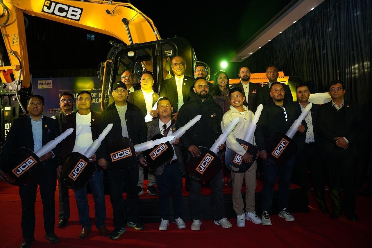 MAW Earthmovers – Build Your Future. Together with JCB, shaping a prosperous Nepal with its remarkable recent achievements!