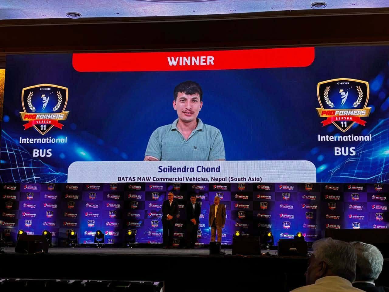 Eicher Participation in Championship